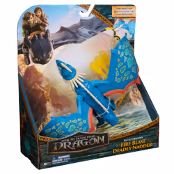 Dreamworks Dragons, Battle Dragons, Fire Blast Deadly Nadder, 10” Action Figure, Kids Toys for Boys & Girls Ages 4 and up - Additional view 6