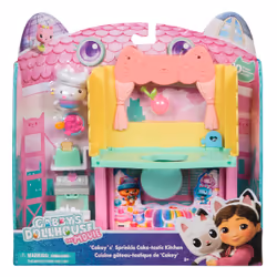 Gabby's Dollhouse : The Movie, Cakey's Sprinkle Cake-tastic Kitchen, Toy Figure, & Dollhouse Accessories, Kids Toys for Girls & Boys Ages 3 and Up - Additional view 6