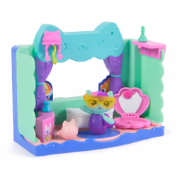 Gabby's Dollhouse : The Movie, MerCat's Spa-wesome Bathroom, Toy Figure, Dollhouse Accessories & Surprise Toy, Kids Toys for Girls & Boys Ages 3 and Up - Additional view 2