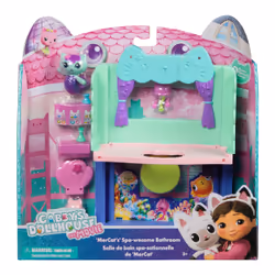 Gabby's Dollhouse : The Movie, MerCat's Spa-wesome Bathroom, Toy Figure, Dollhouse Accessories & Surprise Toy, Kids Toys for Girls & Boys Ages 3 and Up - Additional view 6