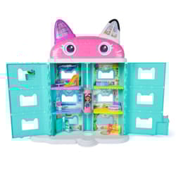Gabby's Dollhouse : The Movie, Gabby’s Meow-mazing Dollhouse, with Toy Figure & Dollhouse Accessories, Kids Toys for Girls & Boys Ages 3 and Up