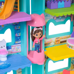 Gabby's Dollhouse : The Movie, Gabby’s Meow-mazing Dollhouse, with Toy Figure & Dollhouse Accessories, Kids Toys for Girls & Boys Ages 3 and Up