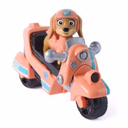 PAW Patrol , Liberty Rescue Motorcycle, Toy Bike with Collectible Action Figure, Sustainably Minded Kids Toys for Boys & Girls Ages 3 and Up - Additional view 2