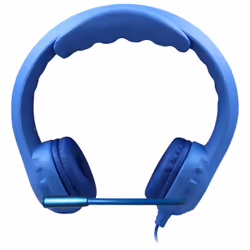 HamiltonBuhl Kid's Flex-Phones, Wired, 20 - 20000 Hz, Education, 45 g, Headset, Blue