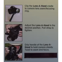 LenZa Lenz A Hand  Helps Hold and Stabilize your Camera and Lens
