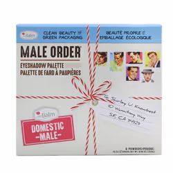 TheBalm - Male Order Eyeshadow Palette (6x Eyeshadow) - # Domestic Male 818479 13.2g/0.46oz