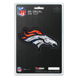 FANMATS 62773 Denver Broncos 3D Decal Sticker 5  x 6.25