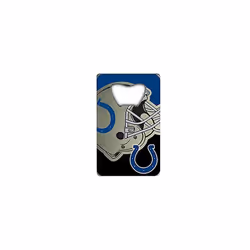 FANMATS 62553 Indianapolis colts credit card Style Bottle Opener - 2A x 3.25