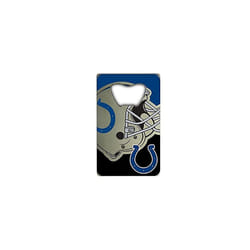 FANMATS 62553 Indianapolis colts credit card Style Bottle Opener - 2A x 3.25