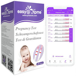 25 x Pregnancy Test Strips for Early Detection 10 MIU/ml, Fertility Test Kit, 25 HCG Tests