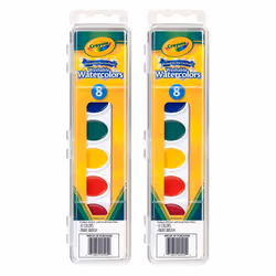 Crayola Washable Watercolors 8 ea (Pack of 2)