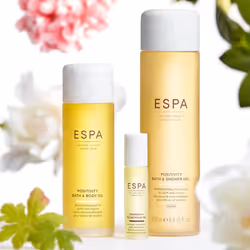 ESPA | Positivity Bath & Shower Gel | 250ml | Jasmine  Gardenia & Rose Geranium | Vegan