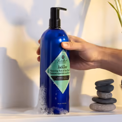 Jack Black Jackzen Renewing Body & Hair Cleanser  3 oz. - Earthy Fragrance  Body Cleanser  Shower Gel  Body Wash for Men & Women  Shower Soap for Dirt