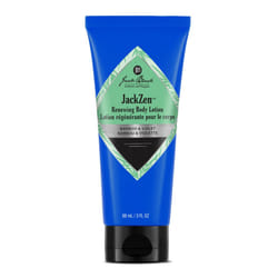 Jack Black Jackzen Renewing Body Lotion  3 oz. - Earthy Fragrance  Travel Lotion for Dry Skin  Fast-Absorbing Body Moisturizer  Hydrating Skin Lotion