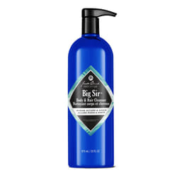 Jack Black Big Sir Hair & Body Cleanser  33 Fl Oz - Marine Accord & Amber - Mens Body Wash  Shampoo Wash  Dual-Purpose Mens Cleanser  Wash Away Dirt &
