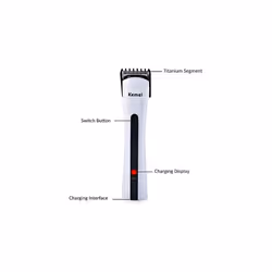 KEMEI Men's Cordless Electric Hair Clipper Razor Rechargeable Professional Shaver Beard Trimmer Grooming Shaving Machine Self Hair Cutting Haircu