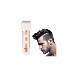 KEMEI Men's Rechargeable Cordless Self Hair Cutter Cutting Haircut Trimmer Electric Hair Clipper Razor Professional Shaver Beard Trimmer Grooming