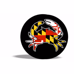 Tire Cover Central Maryland Crab Flag Logo Spare Tire Cover (Custom Made to Your tire Size-See menu)