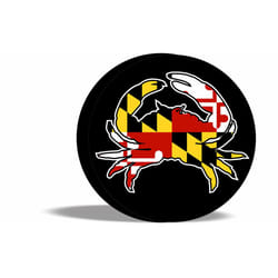 Tire Cover Central Maryland Crab Flag Logo Spare Tire Cover (Custom Made to Your tire Size-See menu)