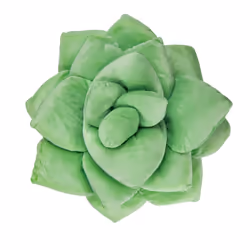 Green Philosophy Co. Plush Leaf Pillow - 3D Accent Succulent Leaf Throw Pillow for Indoor Couch Sofa Living Room Home Decor a ...