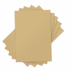 Sizzix 5 Inksheets Transfer Film Sheets 4 by 6"""" Gold