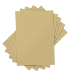 Sizzix 5 Inksheets Transfer Film Sheets  4 by 6""""  Gold