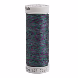 Sulky 142-7022 Metallic Thread for Sewing  Purple and Jade