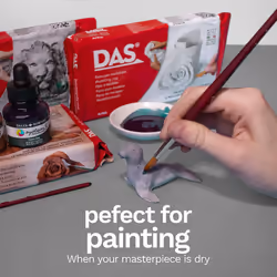 White 1 kg Air Hardening Modelling Clay, Non Bake, Ready To Use, Suitable for All Ages, Ideal for Professionals & Hobbyists