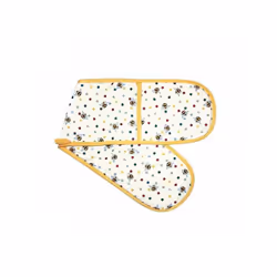 Polka Dot & Bumble Bee Oven Gloves