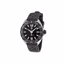 Tag Heuer WAZ1110.FT8023 Formula 1 Black Rubber Mens Watch