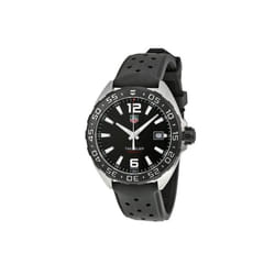 Tag Heuer WAZ1110.FT8023 Formula 1 Black Rubber Mens Watch