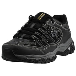 Skechers mens Afterburn M. Fit fashion sneakers  Black  11.5 X-Wide US