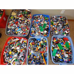 Lego 4 Pounds Bulk Lot! Random Parts  Pieces & Bricks  500 pcs