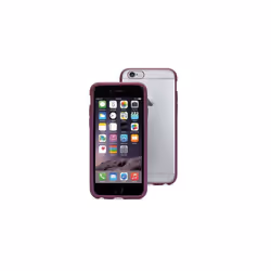 Griffin iPhone 6S/6 Reveal Slim Thin Case Cover & Screen Protector Clear/Purple