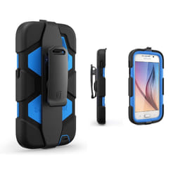 Griffin Survivor All Terrain Case Full Cover for Samsung Galaxy S6 Blue Black