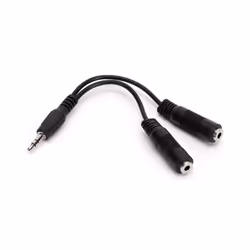 Griffin GC38511 3.5mm Headphone Speaker Splitter - Black