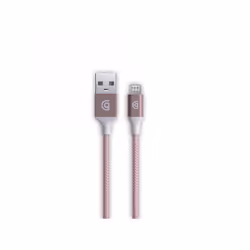 Griffin GC43433, 1.5 m, Lightning, USB A, Rose gold, Straight, Straight