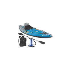 Sevylor Quikpak K1 1-Person Kayak Blue, 87" x 3