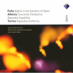 Warner Music Jean-François Heisser - Falla, Albéniz & Turina: Works for Piano & Orchestra, CD Classic
