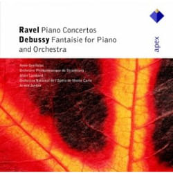 Warner Music Anne Queffélec - Ravel: Piano Concertos & Debussy: Fantaisie, CD Classic