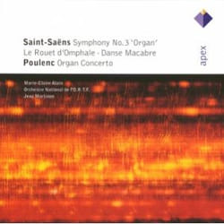 Warner Music Marie-Claire Alain - Saint-Saëns: Symphony No.3 / Poulenc: Organ Concerto, CD Classic