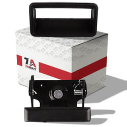 T1A Exterior Tailgate Handle and Bezel Set Compatible with Chevy 1988-2000 and GMC C&K  Fits 1500 2500 3500 Pickup Trucks  Black Color  T1A-15991785 &