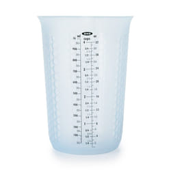 OXO Good Grips 4-Cup Squeeze & Pour Silicone Measuring Cup with Stay-C