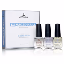 Treatment Kit for Damaged Nails | 3-Step Nail Repair Kit for Broken & Damaged Nails | Nourishing Nail Care Kit for Weak Nails ...