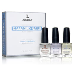 Treatment Kit for Damaged Nails | 3-Step Nail Repair Kit for Broken & Damaged Nails | Nourishing Nail Care Kit for Weak Nails | Complete Nail Care