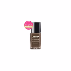 | Phenom Vivid Colour Nail Polish | Long-lasting Gel-like Nail Polish without UV Lights coming in vivid & pigmented colours | Cashmere Creme | 14 ml