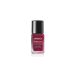 | Phenom Vivid Colour Nail Polish | Long-lasting Gel-like Nail Polish without UV Lights coming in vivid & pigmented colours | Parisian Passion | 14 ml