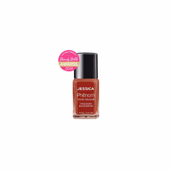 | Phenom Vivid Colour Nail Polish | Long-lasting Gel-like Nail Polish without UV Lights coming in vivid & pigmented colours | Geisha Girl | 14 ml
