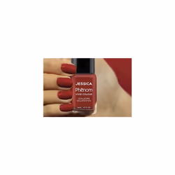 | Phenom Vivid Colour Nail Polish | Long-lasting Gel-like Nail Polish without UV Lights coming in vivid & pigmented colours | Geisha Girl | 14 ml