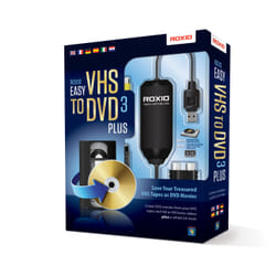 Roxio Easy VHS to DVD 3 Plus video capturing device USB 2.0